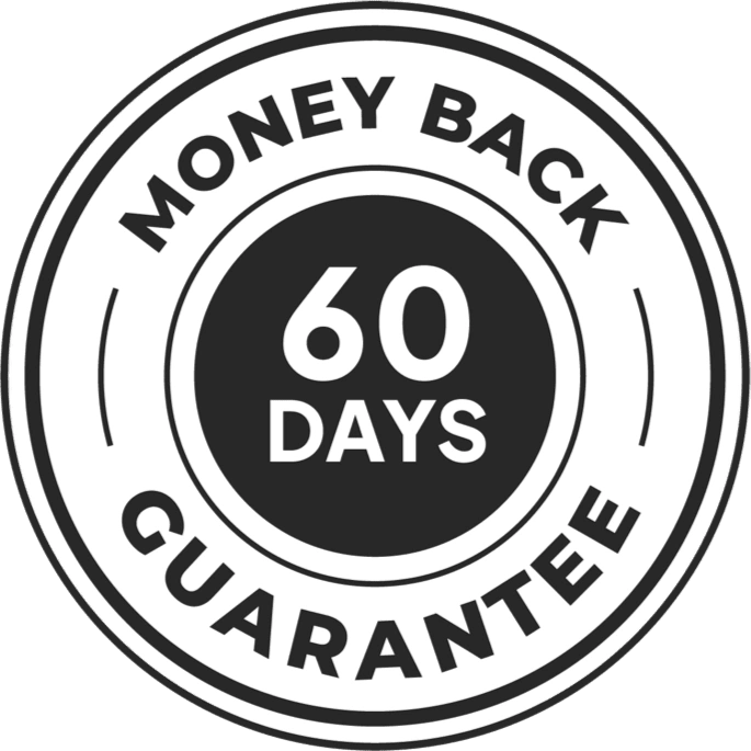 NeuroPrime 365 day money back guarantee badge